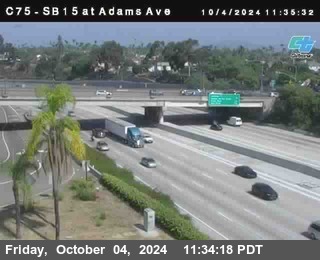 SB 15 at Adams Ave (On Ramp)