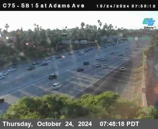 SB 15 at Adams Ave (On Ramp)