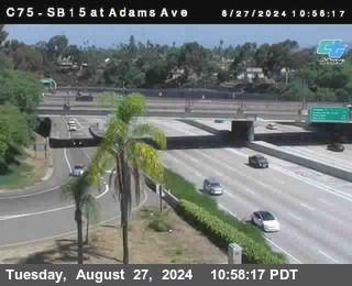 SB 15 at Adams Ave (On Ramp)