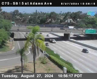 SB 15 at Adams Ave (On Ramp)