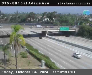 SB 15 at Adams Ave (On Ramp)