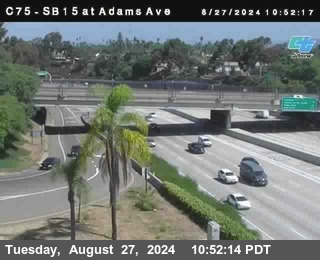 SB 15 at Adams Ave (On Ramp)