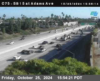 SB 15 at Adams Ave (On Ramp)