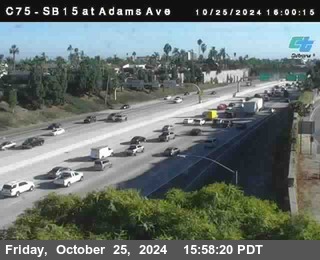 SB 15 at Adams Ave (On Ramp)