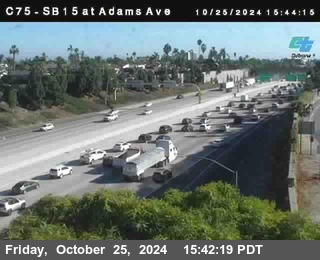 SB 15 at Adams Ave (On Ramp)