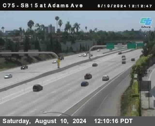 SB 15 at Adams Ave (On Ramp)