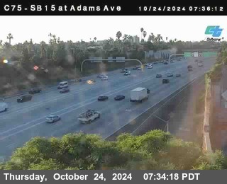 SB 15 at Adams Ave (On Ramp)