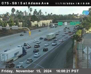 SB 15 at Adams Ave (On Ramp)