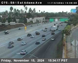 SB 15 at Adams Ave (On Ramp)