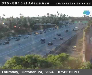 SB 15 at Adams Ave (On Ramp)