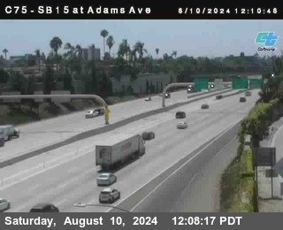 SB 15 at Adams Ave (On Ramp)