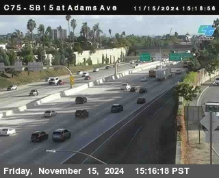 SB 15 at Adams Ave (On Ramp)