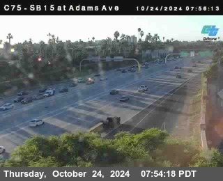 SB 15 at Adams Ave (On Ramp)