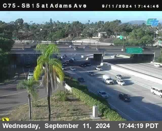 SB 15 at Adams Ave (On Ramp)