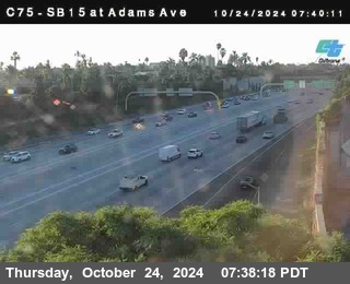 SB 15 at Adams Ave (On Ramp)