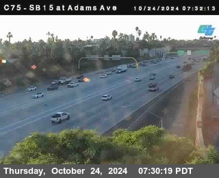 SB 15 at Adams Ave (On Ramp)