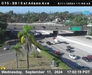 SB 15 at Adams Ave (On Ramp)