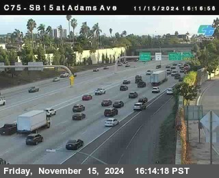 SB 15 at Adams Ave (On Ramp)