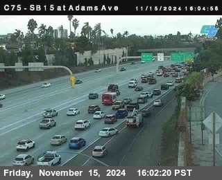 SB 15 at Adams Ave (On Ramp)