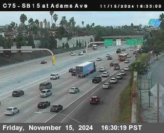 SB 15 at Adams Ave (On Ramp)