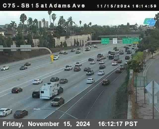 SB 15 at Adams Ave (On Ramp)