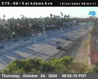 SB 15 at Adams Ave (On Ramp)