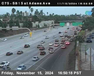 SB 15 at Adams Ave (On Ramp)