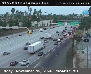 SB 15 at Adams Ave (On Ramp)