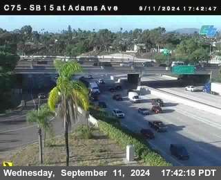 SB 15 at Adams Ave (On Ramp)