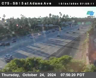 SB 15 at Adams Ave (On Ramp)