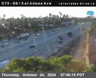 SB 15 at Adams Ave (On Ramp)