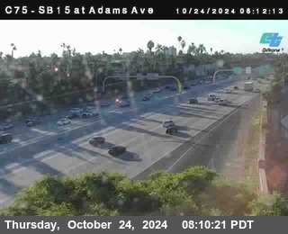 SB 15 at Adams Ave (On Ramp)