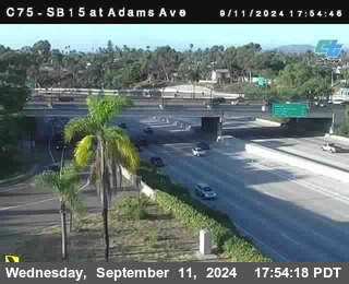 SB 15 at Adams Ave (On Ramp)