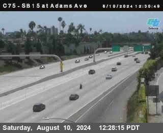 SB 15 at Adams Ave (On Ramp)