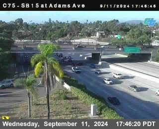 SB 15 at Adams Ave (On Ramp)