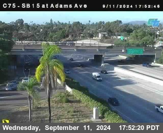 SB 15 at Adams Ave (On Ramp)