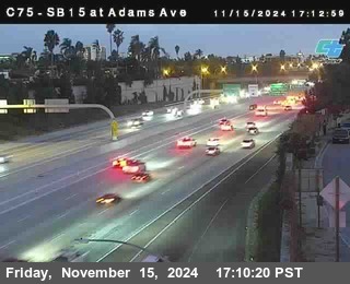 SB 15 at Adams Ave (On Ramp)