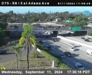 SB 15 at Adams Ave (On Ramp)