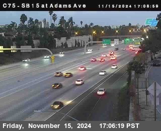 SB 15 at Adams Ave (On Ramp)