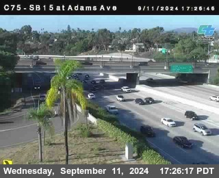 SB 15 at Adams Ave (On Ramp)