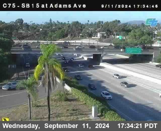 SB 15 at Adams Ave (On Ramp)