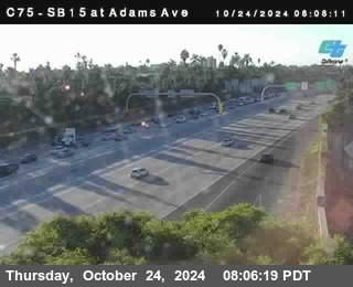 SB 15 at Adams Ave (On Ramp)