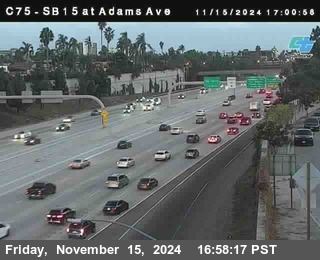 SB 15 at Adams Ave (On Ramp)