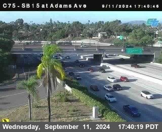 SB 15 at Adams Ave (On Ramp)