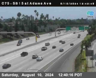 SB 15 at Adams Ave (On Ramp)