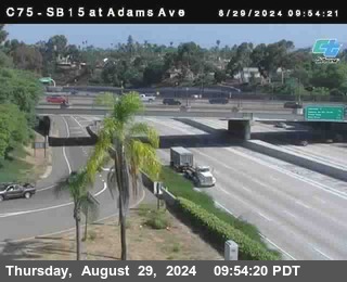 SB 15 at Adams Ave (On Ramp)