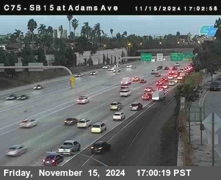 SB 15 at Adams Ave (On Ramp)