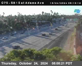 SB 15 at Adams Ave (On Ramp)