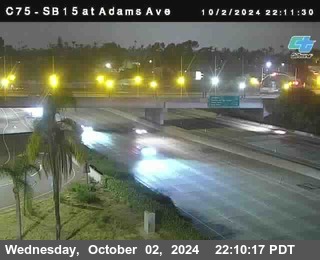 SB 15 at Adams Ave (On Ramp)