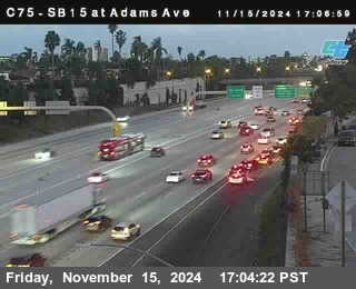 SB 15 at Adams Ave (On Ramp)